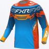 FXR detský motokrosový dres Podium 2027 – Slate / Sky / Nuke