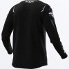 FXR motokrosový dres Apex 2027 – čierna
