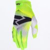 FXR motokrosové rukavice Pro-Fit Air 2027 – HiVis / biela