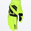 FXR detské motokrosové rukavice Reflex 2027 – HiVis / čierna