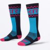 FXR moto ponožky Moto Sock 2027 – Sky / Razz – ONE SIZE