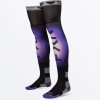 FXR moto ponožky Riding Sock Air 2027 – čierna / fialová