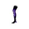FXR moto ponožky Riding Sock Air 2027 – čierna / fialová